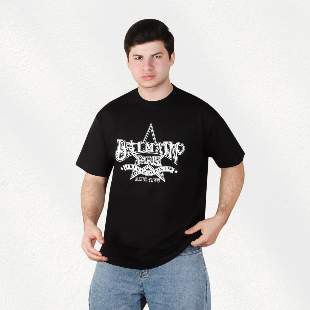 BALMAIN Star Logo T-Shirt