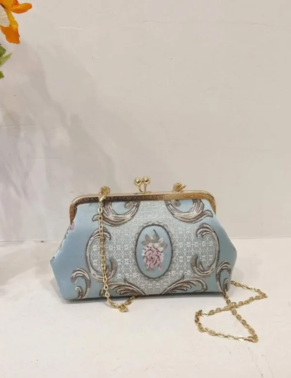 Vintage Flower Pattern Handbag