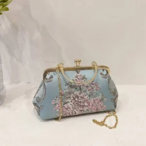 Vintage Flower Pattern Handbag