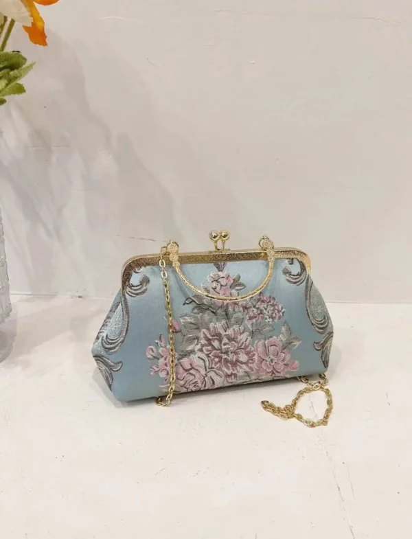 Vintage Flower Pattern Handbag
