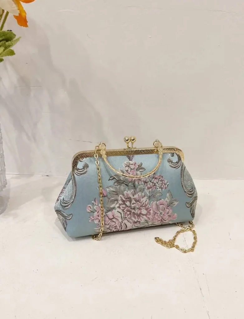 Vintage Flower Pattern Handbag