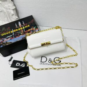 Dolce and Gabbana Marlene Patent Shoulder Bag in Dubai