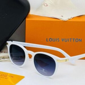 Louis Vuitton White Frame Sunglasses in Dubai