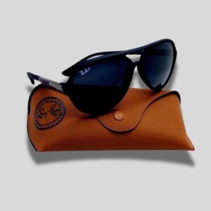 Ray-Ban Rubber Black and Grey Gradient Sunglasses in Dubai