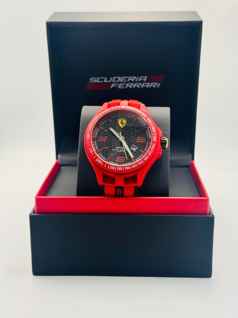 Scuderia Ferrari Red Sports Watch in Dubai