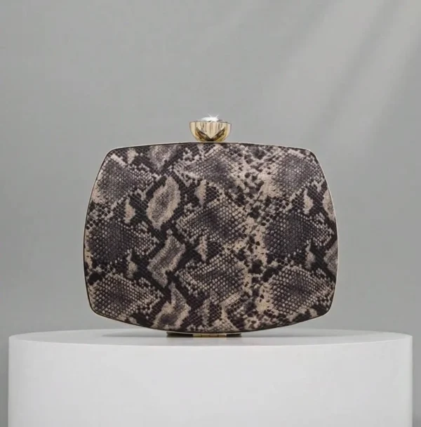 Snake Print Clutch Bag in Dubai