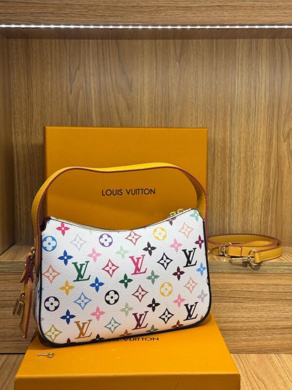 LV White Multicolore Lodge PM Shoulder Bag in Dubai