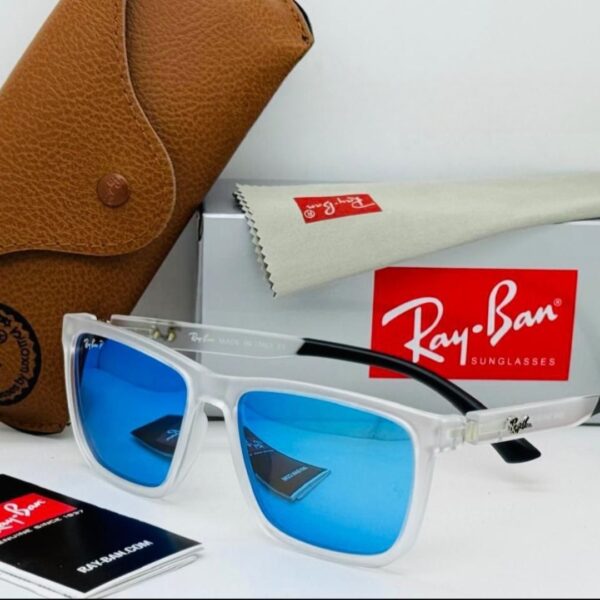 Ray-Ban clear frame sunglasses